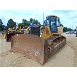 2006 JOHN DEERE 850J CRAWLER TRACTOR, VIN/SN:126921 - SEMI-U BLADE W/TILT, ECAB W/AIR, ALLIED WH6G W