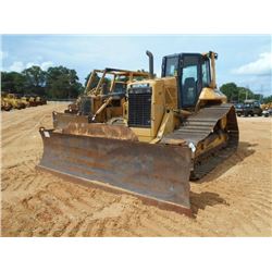 2007 CAT D6N LGP CRAWLER TRACTOR, VIN/SN:DJY00453 - 6 WAY BLADE, ECAB W/AIR, METER READING 6,985 HOU