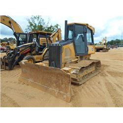 2015 JOHN DEERE 450J LGP CRAWLER TRACTOR, VIN/SN:282280 - 6 WAY BLADE, ECAB W /AIR, PLUMBED FOR LASE