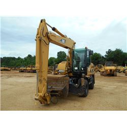 2004 CAT M316C WHEELED EXCAVATOR, VIN/SN:39X00643 - 8'-6" STICK, 2 PIECE BOOM, 60" BUCKET, AUX HYD, 
