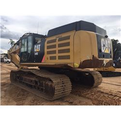 2011 CAT 349EL HYDRAULIC EXCAVATOR, VIN/SN:TFG00341 - 13' 6' STICK, 70" BUCKET, AUTO LUBE, ECAB W/AI