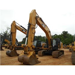2012 CAT 336EL HYDRAULIC EXCAVATOR, VIN/SN:BZY00822 - 12'9" STICK, 55" BUCKET, HYD THUMB, AUX HYD, E