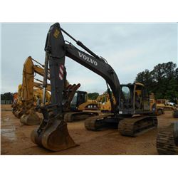 2008 VOLVO EC210CL HYDRAULIC EXCAVATOR, VIN/SN:140134 - 9' 6" STICK, 48" BUCKET, THUMB, ECAB W/AIR, 