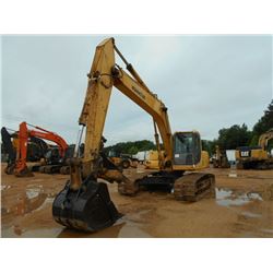 KOMATSU PC220LC-6LE HYDRAULIC EXCAVATOR, VIN/SN:A83404 - 10' STICK, 45" BUCKET, THUMB, ECAB W/AIR