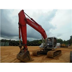 LINKBELT 210LX HYDRAULIC EXCAVATOR, VIN/SN:KJ26298 9'-10" STICK, 36" BUCKET, ECAB W/AIR, METER READI