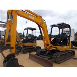 2007 JCB 8052 MINI EXCAVATOR, VIN/SN:U61178541 - 5' 6" STICK, 23" BUCKET, AUX HYD, BACKFILL BLADE, C