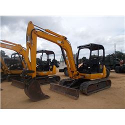 JCB 8052 MINI EXCAVATOR, VIN/SN:3E080340 - 6' STICK, 22" BUCKET, AUX HYD, BACKFILL BLADE, CANOPY, ME