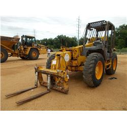 JCB 505-22 TELESCOPIC FORKLIFT, VIN/SN:56809 - 3' FORKS, CANOPY, METER READING 7,399 HOURS