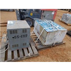 HOBART BATTERY MATE CHARGER AND BATTERY, FITS TOYOTA ELECTRIC FORK LIFT