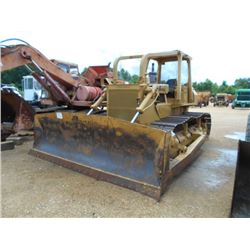 FIAT ALLIS CRAWLER TRACTOR, VIN/SN:T01942 - STRAIGHT BLADE W/HYD TILT, CANOPY, SWEEPS, REAR SCREENS,