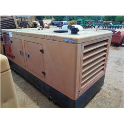 HIMOINSA 56KW GENERATOR, DIESEL ENGINE, ENCLOSED