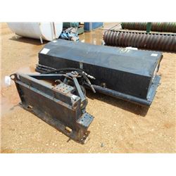 CAT BA18 BROOM, FITS SKID STEER LOADER