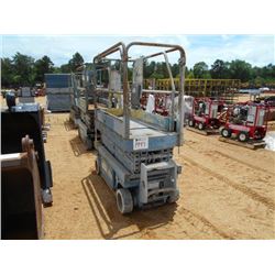 GENIE SCISSOR LIFT, - BATTERY POWERED