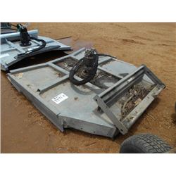 6' BRUSH CUTTER, FITS SKID STEER LOADER, GALVANIZED