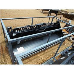 (UNUSED) 84" MULTI-PURPOSE BUCKET, FITS SKID STEER LOADER