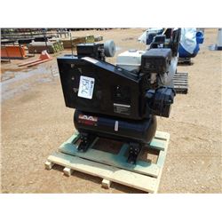 MI-T-M CORP AIR CONMPRESSOR, - HONDA GX390 13 HP ENGINE, 30 GALLON TANK