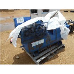 QUINCY COMPRESSOR - TWIN COMPRESSOR, TANK MTD, ELECTRIC MOTORS, BELT DRIVEN