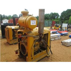 DETROIT DIESEL ENG, MTD ON FRAME W/COOLING SYSTEM