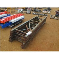 1 LOT (6) METAL SUPPORT POSTS