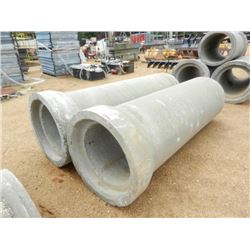 1 LOT (2) 24" X 8" CONCRETE PIPE
