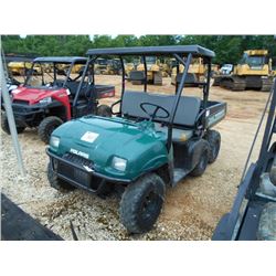 2004 POLARIS RANGER 6X6 AVT, VIN/SN:4XARF50A840436581 - GAS ENGINE, DUMP BED, CANOPY, METER READING 