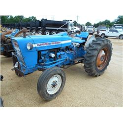 FORD 3000 FARM TRACTOR, VIN/SN:7006AA - 3 PTH, PTO, METER READING 8,105 HOURS