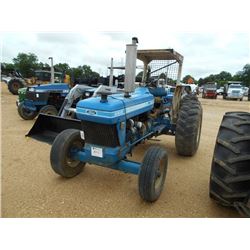 FORD 6610 FARM TRACTOR, VIN/SN:C718315 - PTO, 3 PTH, 1 REMOTE, 14.0-24 TIRES, METER READING 3,089 HO
