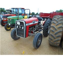 MASSEY FERGUSON 230 FARM TRACTOR, VIN/SN:PA-306660 - 3PTH PTO, 13.6R28 REAR TIRES, METER READING 1,6