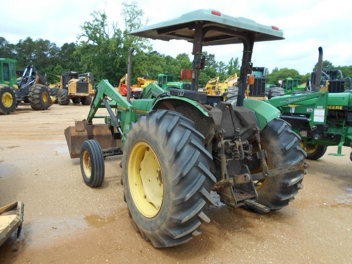 JOHN DEERE 5300 FARM TRACTOR, VIN/SN120084 3 PTH, PTO, 1 HYD REMOTE, KOYKER 210 FRONT LOADER ATTA