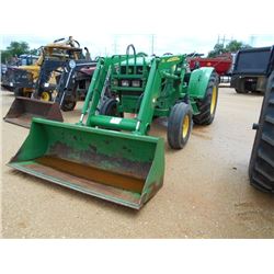 2011 JOHN DEERE 6230 FARM TRACTOR, VIN/SN:697683 - 3 PTH, PTO, 2 HYD REMOTES, ROLL BAR, JOHN DEERE 6