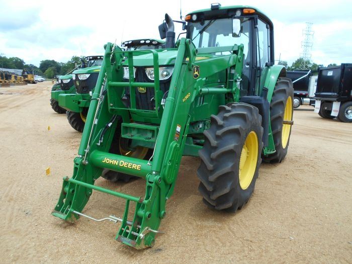 2014 JOHN DEERE 6150M MFWD FARM TRACTOR, VIN/SN806640 JOHN DEERE