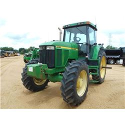 JOHN DEERE 7610 MFWD FARM TRACTOR, VIN/SN:060091 - PTO, 3 PTH, 3 REMOTES, ECAB W/AIR, 380/90R-46 TIR