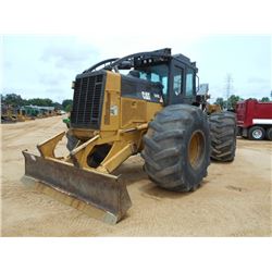 2010 CAT 545C GRAPPLE SKIDDER, VIN/SN:54500538 - DUAL ARCH, WINCH, ECAB W/AIR, 35.5-32 TIRES, METER 