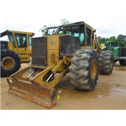 TIGERCAT 630 GRAPPLE SKIDDER, VIN/SN:5069 - DUAL ARCH GRAPPLE, WINCH, 30.5X32 TIRES, METER READING 4