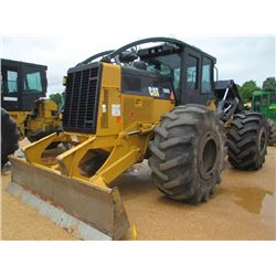 2014 CAT 535C GRAPPLE SKIDDER, VIN/SN:53500723 - DUAL ARCH, WINCH, ECAB W/AIR, 30.5L-32 TIRES, METER