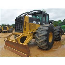 2008 CAT 535C GRAPPLE SKIDDER, VIN/SN:53500303 - DUAL ARCH, WINCH, ECAB W/AIR, 35.5L-32 TIRES, METER
