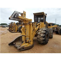 2013 TIGERCAT 720E FELLER BUNCHER, VIN/SN:7205281 - SAW HEAD, ECAB W/AIR, 28L-26 TIRES, METER READIN