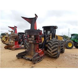 2013 CAT 573C FELLER BUNCHER, VIN/SN:W730019 - CAT SC-57 SAW HEAD, ECAB W/AIR, 67-34.00-25 TIRES, ME