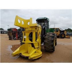 2010 JOHN DEERE 643K FELLER BUNCHER, VIN/SN:627159 - SAW HEAD, ECAB W/AIR, 28L-26 TIRES, METER READI