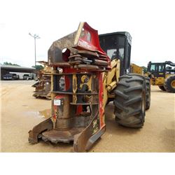 2010 CAT 553 FELLER BUNCHER, VIN/SN:HA19840 - PRENTICE SH50 SAW HEAD, ECAB W/AIR, 28L-26 TIRES, METE