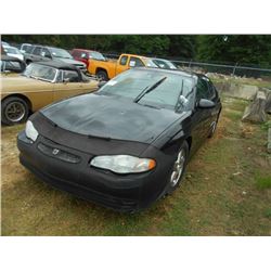 2004 CHEVROLET MONTE CARLO SS VIN/SN:2GIWZ121349379317 - V6 3800 SERIES II SUPERCHARGED GAS ENGINE, 