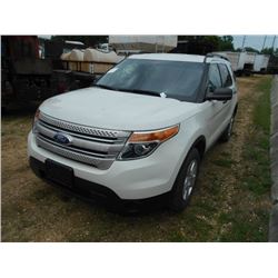 2011 FORD EXPLORER SUV, VIN/SN:1FMHK8B88BGA94178 - GAS ENGINE, A/T, ODOMETER READING 103,962 MILES