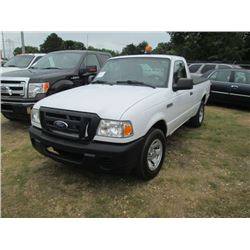 2010 FORD RANGER PICKUP, VIN/SN:1FTKR1AD6APA62985 - GAS ENGINE, A/T, ODOMETER READING 96,626 MILES P