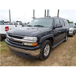 2006 CHEVROLET 1500 LT SUBURBAN, VIN/SN:1GNEC16ZX6J155318 - V8 GAS, A/T, LEATHER, ODOMETER READING 2