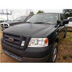 2005 FORD F150 XL 4X4 EXTENDED CAB PICKUP, VIN/SN:1FTPX14535NA84847 - V8 GAS, A/T, BED COVER, ODOMET