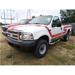 2004 FORD F350 4X4 PICKUP, VIN/SN:1FTSF31P74EA84024 - V8 POWERSTROKE DIESEL Page 8  Lot Num.        