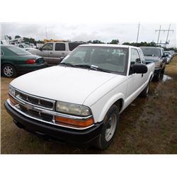 2003 CHEVROLET S10 PICKUP, VIN/SN:1GCCS19X438207381 - GAS ENGINE, A/T, EXTENDED CAB