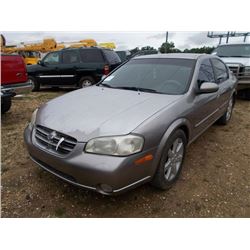 2001 NISSAN MAXIMA VIN/SN:JN1CA31D51T837567 - GAS ENG, A/T, ODOMETER READING 184,001 MILES
