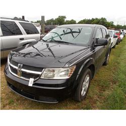 2009 DODGE JOURNEY VIN/SN:3D4GG57V79T606715 - GAS ENG, A/T, ODOMETER READING 146,528 MILES