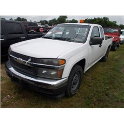 2008 CHEVROLET EXTENDED CAB PICKUP, VIN/SN:1GCCS19E388218443 - GAS ENGINE, A/T, ODOMETER READING 227